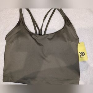 All in Motion Olive Sports Bra